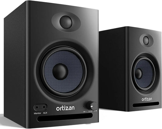 Ortizan C7 Dual-Mode 2.0 Studio Monitors for Music Production
