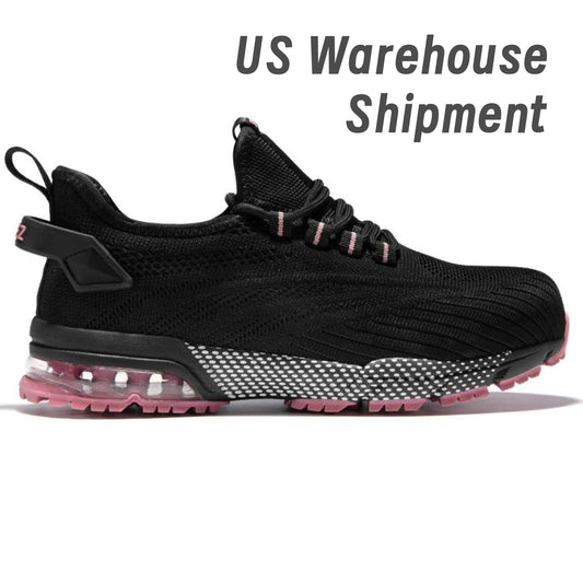 SPIEZ Safety Shoes for Women Lightweight Non Slip Work Shoes