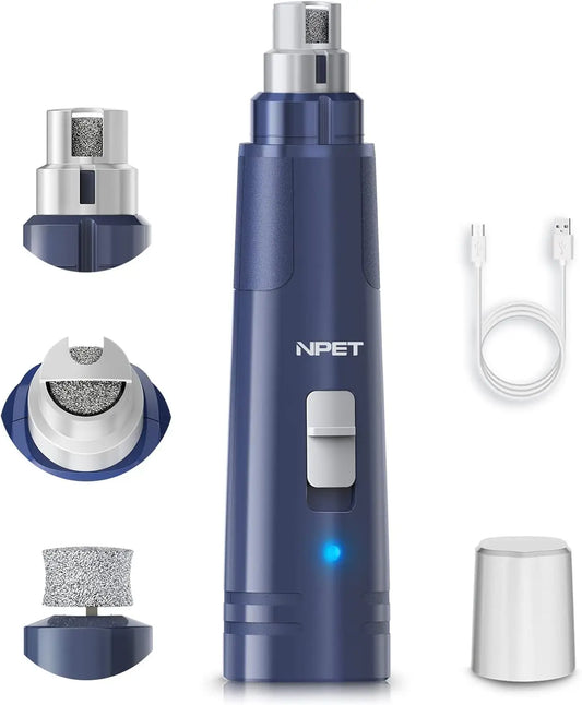NPET Dog Nail Grinder with Guard 2 Speed Pet Trimmer