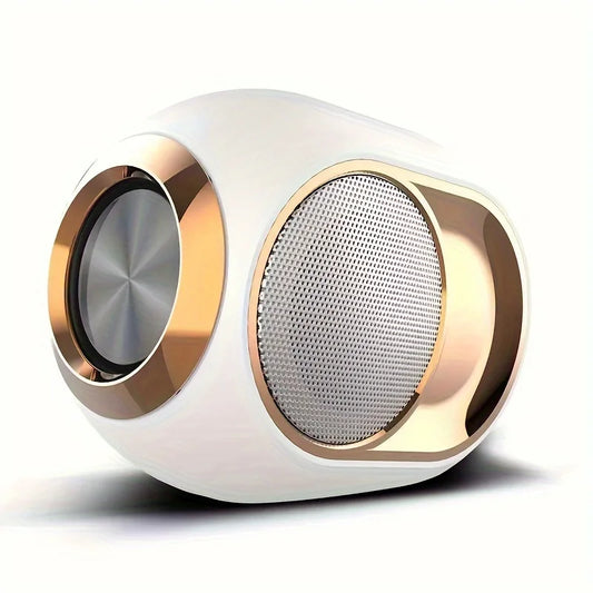Portable Wireless Bluetooth Speaker Waterproof TWS Stereo Speaker with 3D Bass and Hands-Free Call Audio Accessories