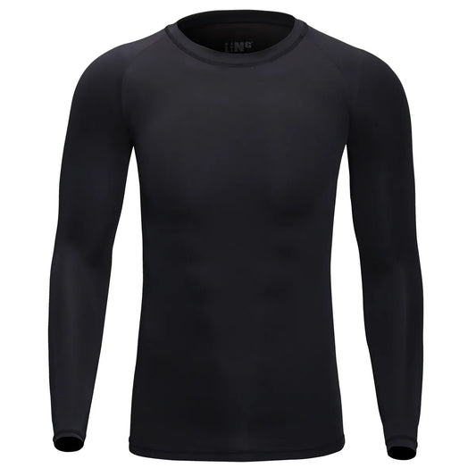 Men Long Sleeve Compression Under Base Layer T-Shirt