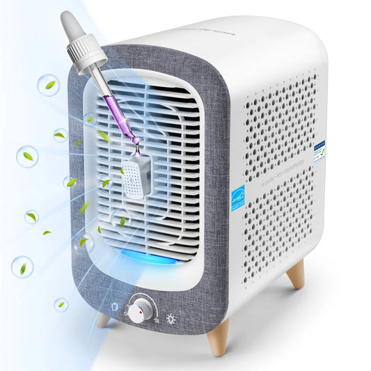 Jafanda Air Purifier for Home Bedroom 780sq ft HEPA Activated Carbon