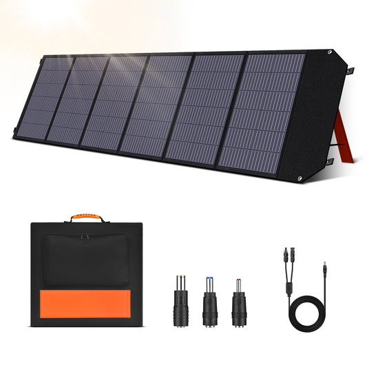 200W ETFE Flexible Foldable Solar Panel 100W Camping Kit