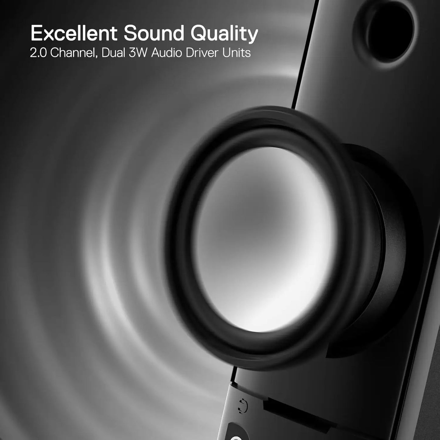 Redragon GS550 PC Gaming Speakers 2.0 Channel Sound Bar