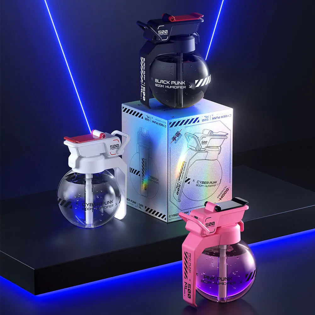 2025 New Grenade Air Humidifier Aroma Diffuser for Home