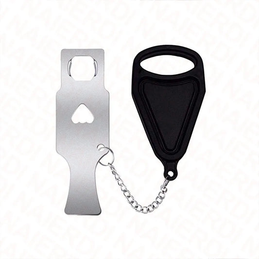 NAIERDI Portable Door Lock Safety Latch Metal Lock for Travel