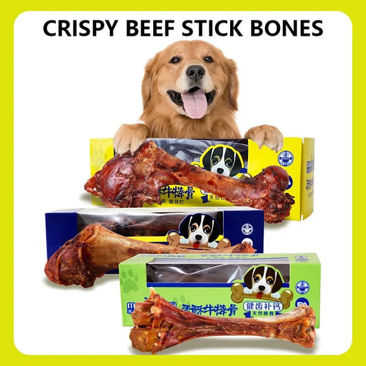 Pet Dog Snacks Crispy Beef Stick Bone Large Size Snacks