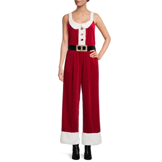 Women’s Sleeveless Jumpsuit Romper with 3D Print Design