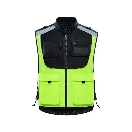 Reflective Safety Vest Running Vest With Multiple Pockets