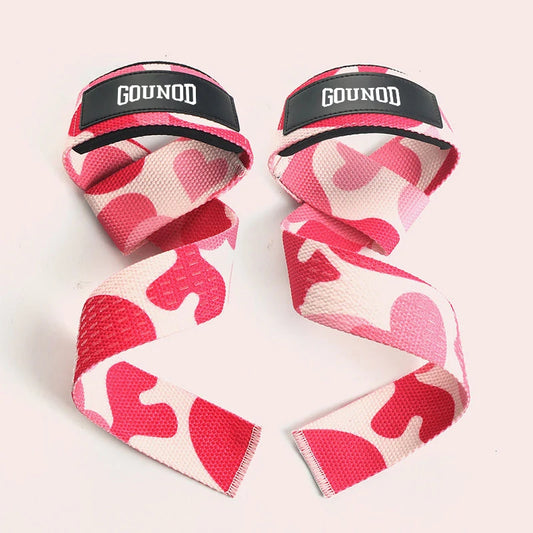 GOUNOD Weightlifting Wrist Straps Adjustable Non-slip Support